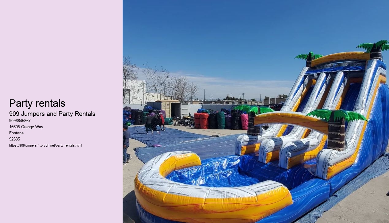 Party rentals